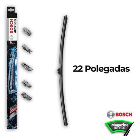 Imagem de Palheta Dianteira AeroTwin Original Bosch Multi Encaixes AP22M 22 " Polegadas Unitário