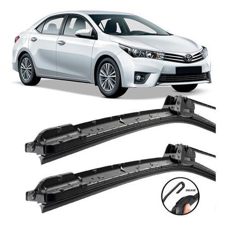 Imagem de Palhetas Limpador Parabrisa Silicone Toyota Corolla 14 - 20