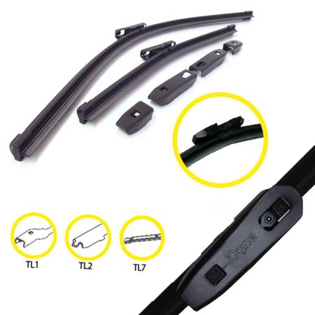 Palhetas Limpador Parabrisa Slim Aircross C3 Picasso Ds3 - DYNA Imagem de Palhetas Limpador Parabrisa Slim Aircross C3 Picasso Ds3