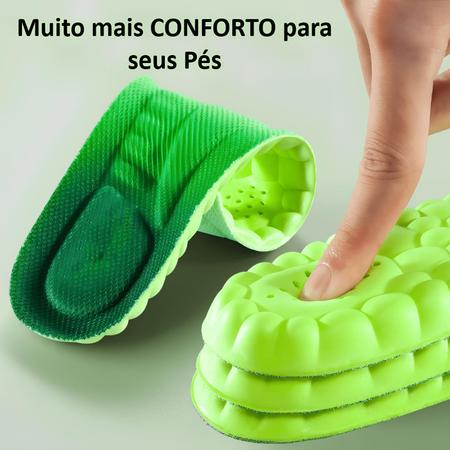 Imagem de Palmilha Anatômica Alto Conforto Tênis Sapatos Confortavel Wbcom