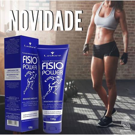 Imagem de Palmilha Magnética Carvão Ativo - Fascite Plantar e Esporão + Pomada Fisio Power