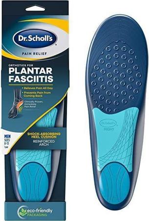 Imagem de Palmilha Ortopédica Masculina Dr Scholl's Para Fascite Plantar - Dr. Scholls