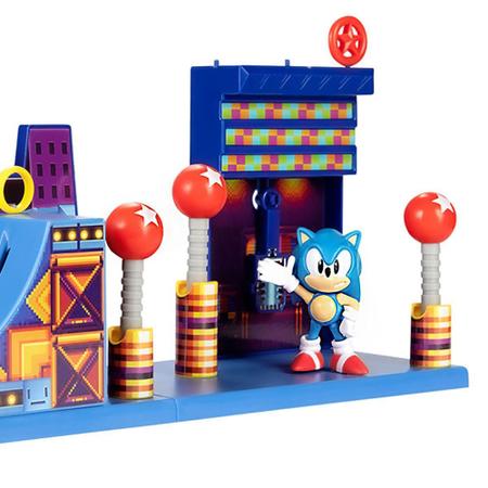 Bonecos Sonic 2 Filme - Kit com 5 Personagens – 7cm (2.5 Polegadas) - Jakks  - Tails - Knuckles - Robotnik