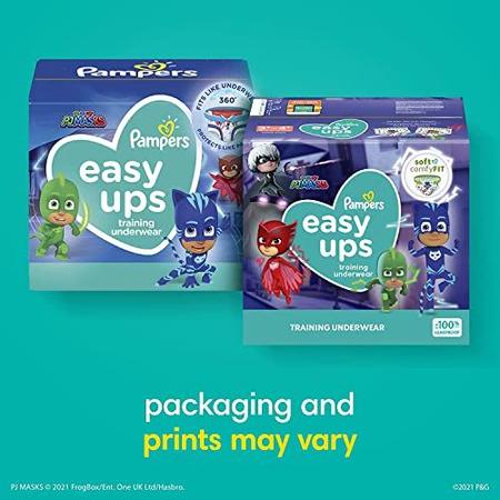 Pampers Easy Ups Training Pants Boys and Girls, 3T-4T (Tamanho 5), 66  Count, Super Pack, Packaging & Prints Podem Variar - Outros Moda e  Acessórios - Magazine Luiza