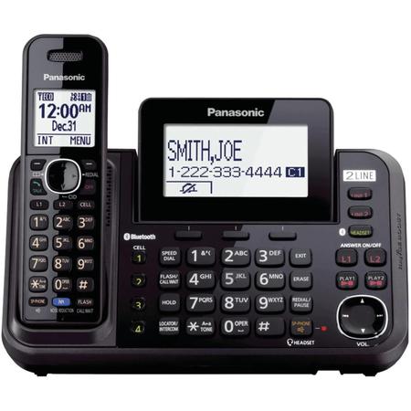 Imagem de Panasonic Kx-Tg9542B Dect 6.0 Telefone Bluetooth 2 Aparelhos