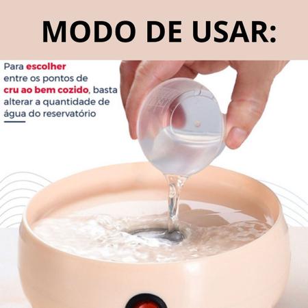 Panela Cozedor Ovos Elétrico Rápido 110v Vapor - vijodi - Cozedor Elétrico  - Magazine Luiza