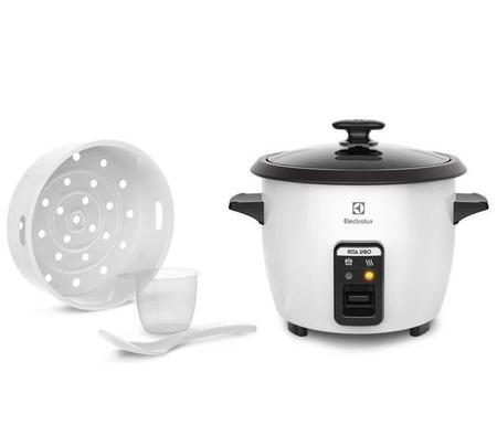 Imagem de Panela de Arroz Arrozeira Elétrica 1,3L Electrolux RCB50 Easyline 7 Xícaras 110V