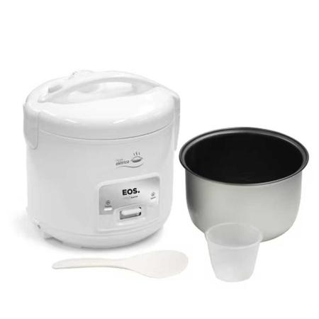 Imagem de Panela de Arroz Elétrica Eos 1,2L 400W EPA05B Branco - 220V