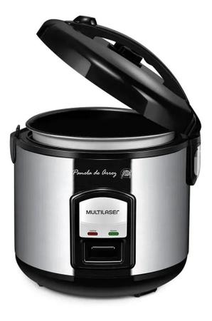Panela de Arroz Elétrica Multilaser 700W Gourmet 10 X Inox Imagem de Panela de Arroz Elétrica Multilaser 700W Gourmet 10 X Inox