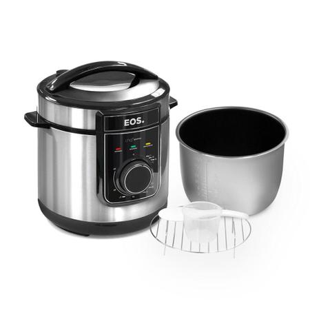 Imagem de Panela de Pressão Elétrica EOS Multicooker 5L Inox 110V