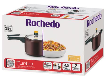 Imagem de Panela de Pressão Rochedo Turbo RVT