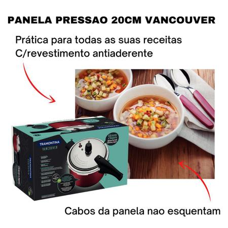 Panela de Pressão Tramontina Antiaderente - 4,5L Vancouver