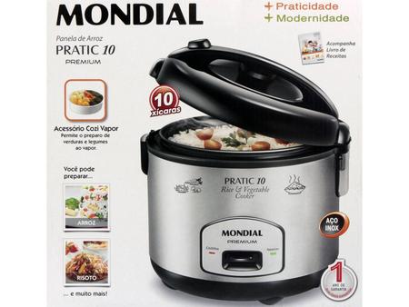 Imagem de Panela Elétrica de Arroz Mondial Cooker Premium