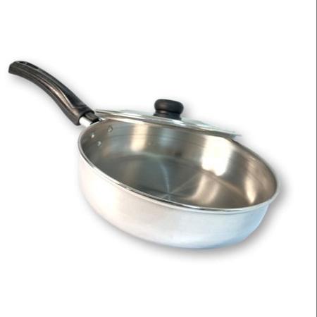 Panela frigideira com tampa N20 cozinha aluminino resistente - Filó Modas Imagem de Panela frigideira com tampa N20 cozinha aluminino resistente