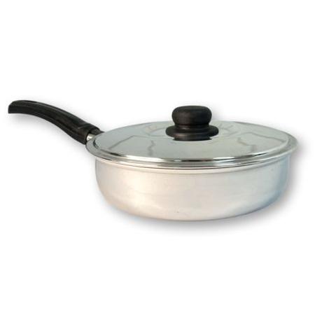 Panela frigideira com tampa N20 cozinha aluminino resistente - Filó Modas Imagem de Panela frigideira com tampa N20 cozinha aluminino resistente