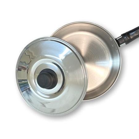 Panela frigideira com tampa N20 cozinha aluminino resistente - Filó Modas Imagem de Panela frigideira com tampa N20 cozinha aluminino resistente