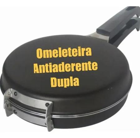 Imagem de Panela Frigideira Dupla N18 Omeleteira - Entrega rápido - Omelete Antiaderente -JOLLY LEGÍTIMA