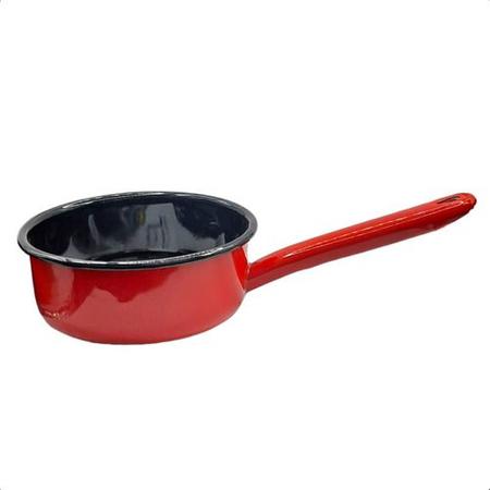 Panela Papeiro Esmaltado Ewel Frigideira 750ml Cor Escolher Imagem de Panela Papeiro Esmaltado Ewel Frigideira 750ml Cor Escolher