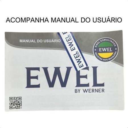 Panela Papeiro Esmaltado Ewel Frigideira 750ml Cor Escolher Imagem de Panela Papeiro Esmaltado Ewel Frigideira 750ml Cor Escolher