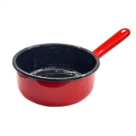 Panela Papeiro Esmaltado Ewel Frigideira 750ml Cor Escolher Imagem de Panela Papeiro Esmaltado Ewel Frigideira 750ml Cor Escolher