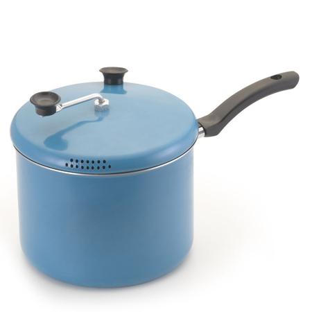 Imagem de Panela Pipoqueira Antiaderente n 20 Azul Turquesa 4,6 L