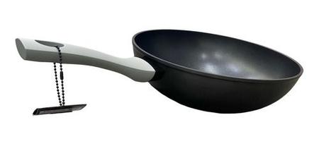 Imagem de Panela Wok Ceramica 28cm + Espátula 33cm - Jomafe Portugal