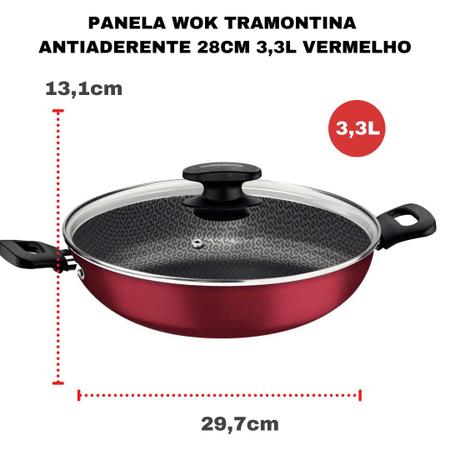 WOK TRAMONTINA 20395/728 28CM LORETO – Almacenes Mirna