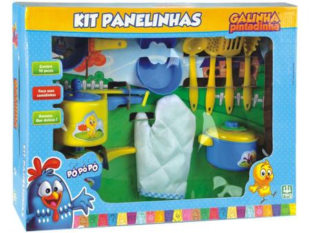 Brinquedo de Cozinha Galinha Pintadinha Jogo Panela Infantil - Bambinno -  Brinquedos Educativos e Materiais Pedagógicos