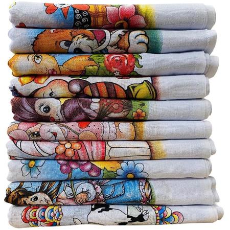 Pano De Prato Copa Atacado Estampado Grande Kit Com 10 Peças - Rubber Store Imagem de Pano De Prato Copa Atacado Estampado Grande Kit Com 10 Peças