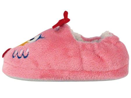 Imagem de Pantufa Infantil Galinha Pintadinha Rosa