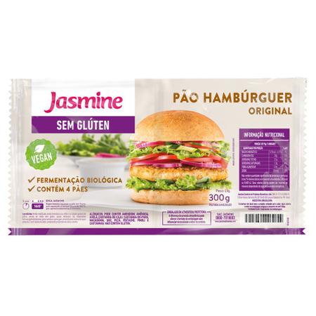 Imagem de Pão de Hambúrguer Jasmine Original Sem Glúten 300g