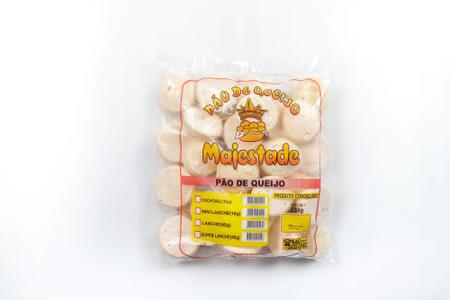 Imagem de Pão de queijo 80g, pacote c/ 2kg/  pacotes