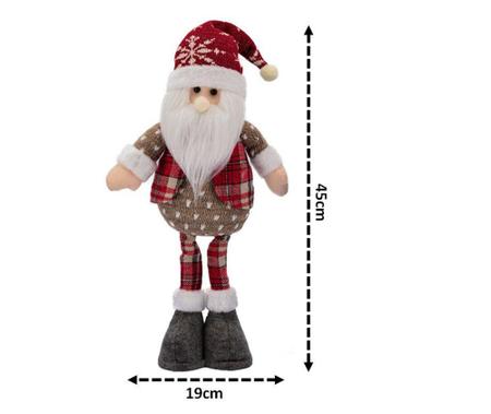 Imagem de Papai Noel Decor Perna Fina Alpino Gorro Tricô 45cm - Magizi - Yangzi