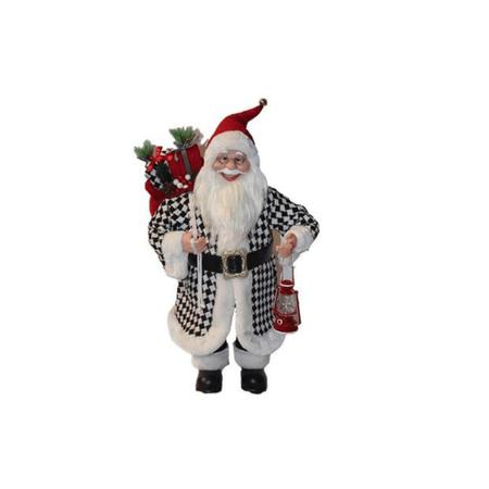 ABOOFAN 4 Pcs Fronha Xadrez De Natal Fronha De Papai Noel Imprimir