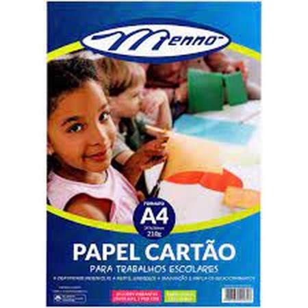 Imagem de Papel Cartão Duplex 210g 20 Folhas - Menno