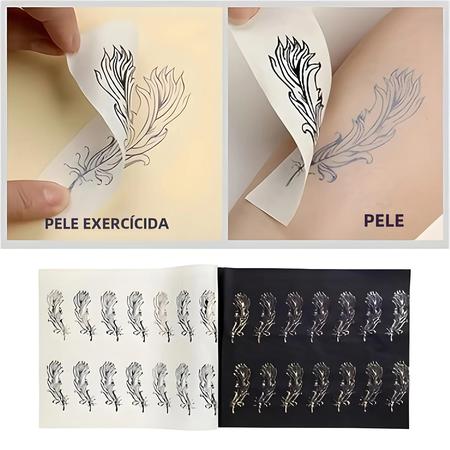 Imagem de Papel De Cópia De Estêncil De Papel De Transferência De Tatuagem Térmica Tamanho A4 Para Acessórios