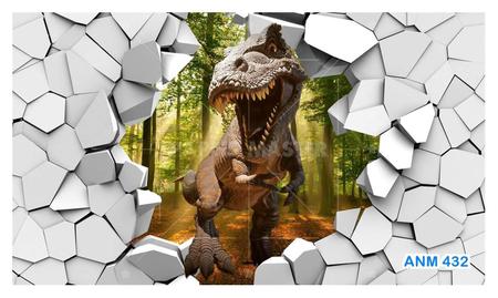 Dinossauro T-Rex em papel 3d