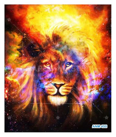 Papel De Parede 3D Animais Tigre Rosto Olhando 3,5M Anm558 - Você Decora -  Papel de Parede - Magazine Luiza