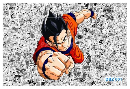 Adesivo de Parede Goku e Gohan Dragon Ball Z