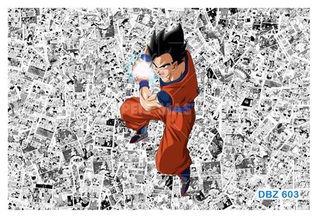 Adesivo de Parede Goku e Gohan Dragon Ball Z