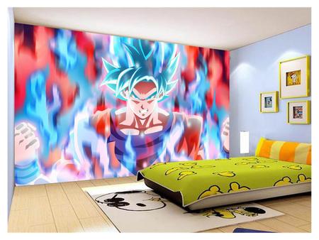 Papel De Parede 3D Dragon Ball Goku Vegeta Anime 3,5M Dbz68 - Você Decora -  Papel de Parede - Magazine Luiza