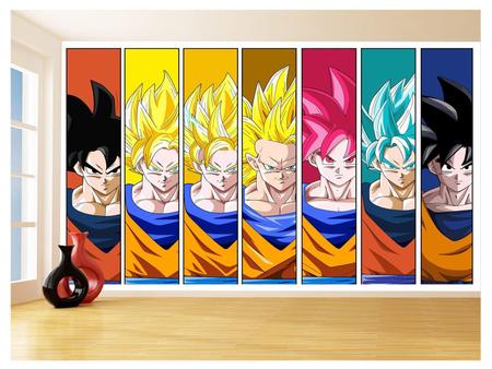 Adesivo de parede 3D Vegeta, Dragon Ball