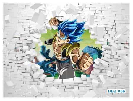 Papel De Parede 3D Dragon Ball Goku Vegeta Anime 3,5M Dbz62 - Você Decora -  Papel de Parede - Magazine Luiza