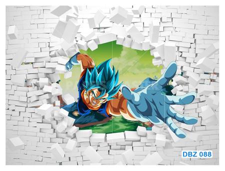 Papel De Parede 3D Dragon Ball Goku Vegeta Anime 3,5M Dbz68 - Você Decora -  Papel de Parede - Magazine Luiza