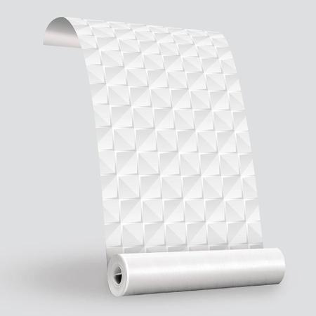 Papel De Parede Adesivo Autocolante 3D Clean - Defacile