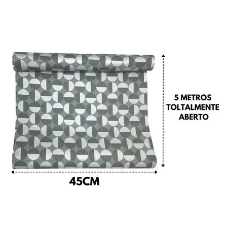 Papel De Parede Adesivo Decorativo Bolas Verde/Prata Quarto - Inter.P Imagem de Papel De Parede Adesivo Decorativo Bolas Verde/Prata Quarto