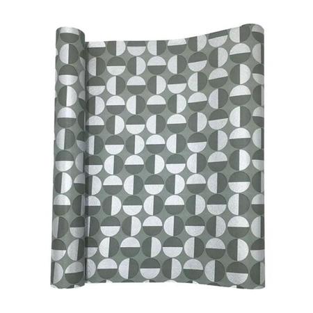 Papel De Parede Adesivo Decorativo Bolas Verde/Prata Quarto - Inter.P Imagem de Papel De Parede Adesivo Decorativo Bolas Verde/Prata Quarto