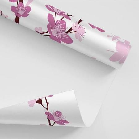 Imagem de Papel De Parede Adesivo Floral Sakura Cerejeira - 1,05M
