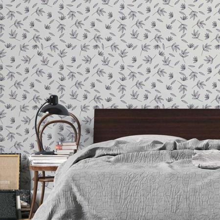 Papel de Parede Adesivo Folha N02169 Rolo 0,58x2,5M - Adesivo BR Imagem de Papel de Parede Adesivo Folha N02169 Rolo 0,58x2,5M