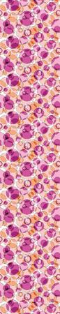 Papel De Parede Adesivo Lavável Abstrato Bolas Rosas 3m - Colaí Imagem de Papel De Parede Adesivo Lavável Abstrato Bolas Rosas 3m